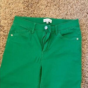 Gibson Latimer Green Skinny Jeans